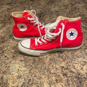 Almost New Converse High Tops